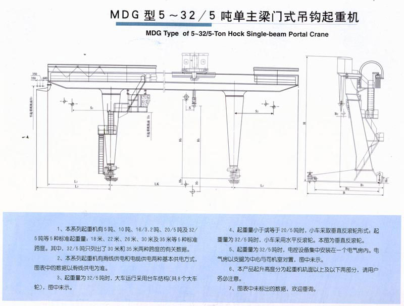 MDG型门式起重机