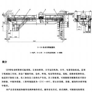 QD型（xíng）吊钩桥（qiáo）式起重机